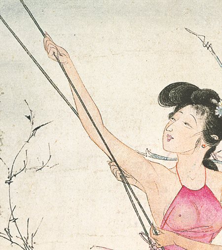 德钦县-胡也佛的仕女画和最知名的金瓶梅秘戏图